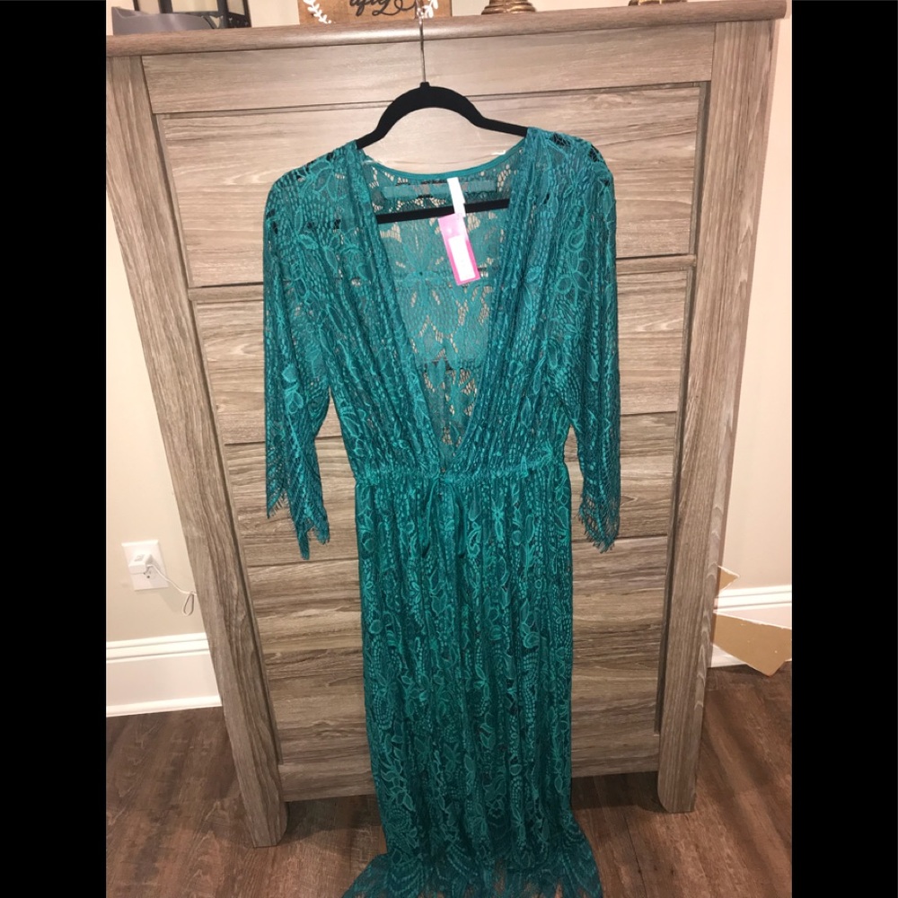 Lace cover up